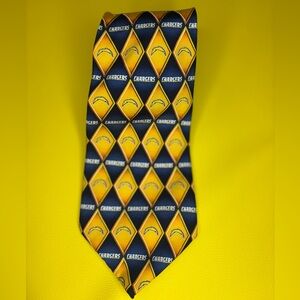 Chargers NFL Men's Tie 100%‎ Silk